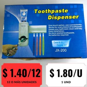 Dispensador de pasta de dientes automático