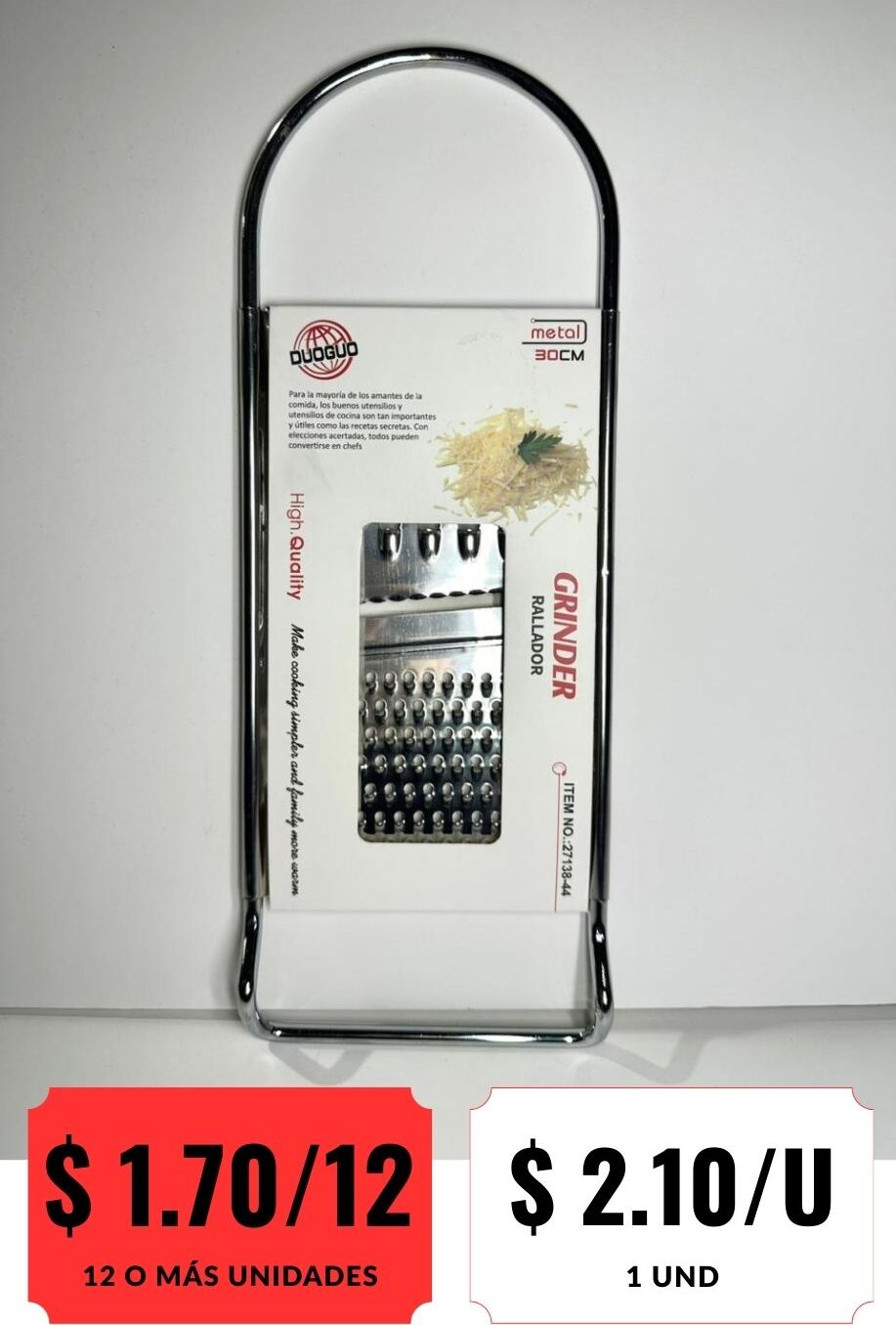 Rallador plano