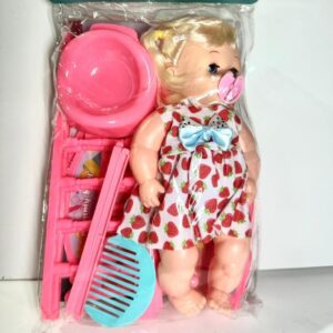 Juguete set de muñeca y cuna