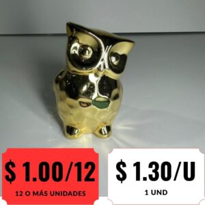 Figura decorativa de un búho