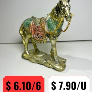 Figura decorativa de un caballo