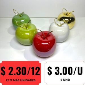 Decoración de manzana