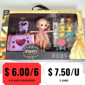 Set de muñeca y accesorios