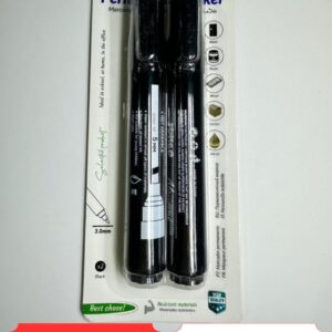 Marcadores permanentes negros