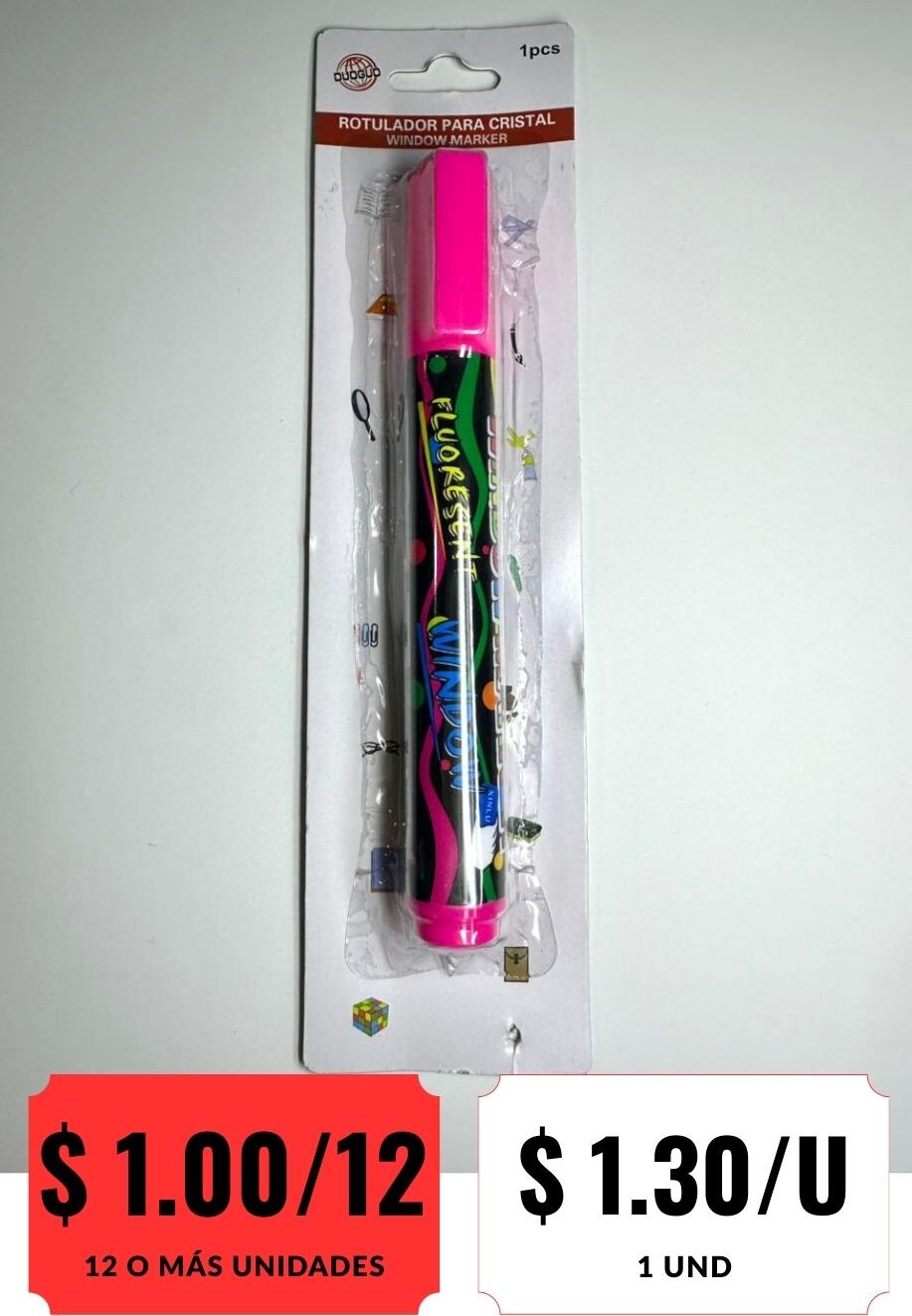 Rotulador para cristal