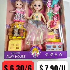 Set de muñecas y accesorios