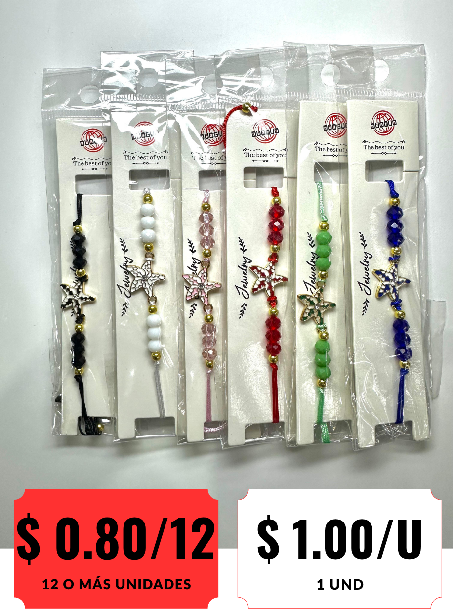 Pulsera estrella de mar