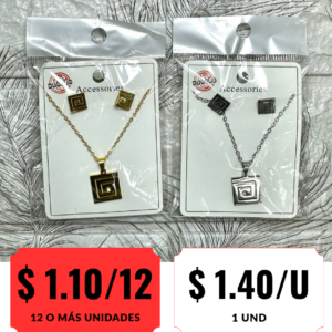 Set de Collar y Aretes