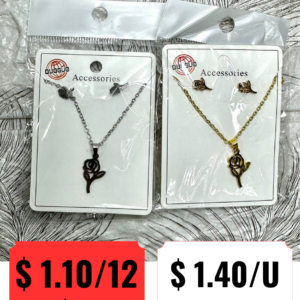 Set collar y aretes