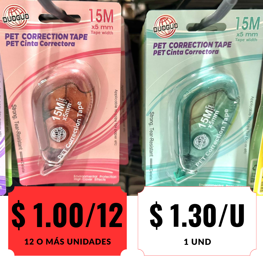 Cinta Correctora