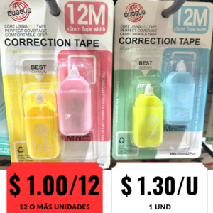 Cintas Correctoras