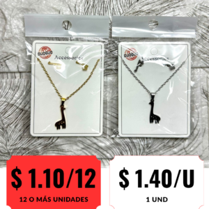 Set collar y aretes