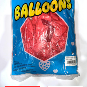 Globos de Color Rojo