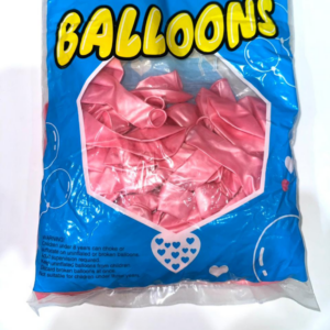 Globos de Color Rosa Metálico