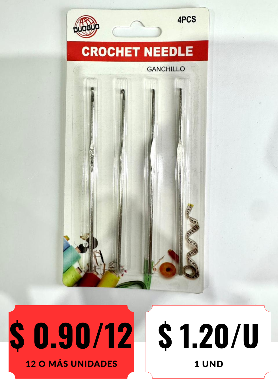 Set de Agujas de Ganchillo