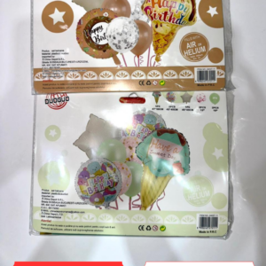 Set de Globos Ice Cream Party