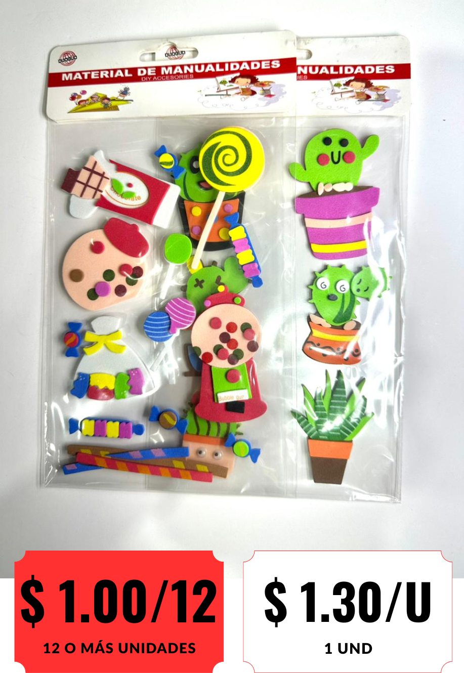 Set de Figuras de Foami