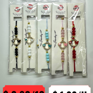 Pulsera Ojo Turco y Mariposa