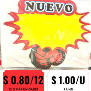 Señalización "NUEVO"