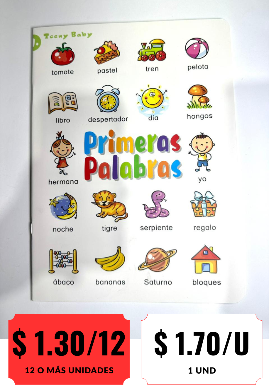 Libro Infantil "Primeras Palabras"
