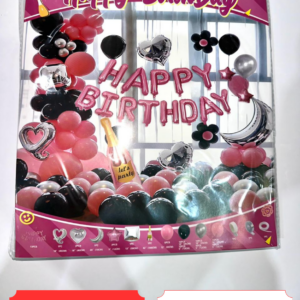 Set de Globos Happy Birthday