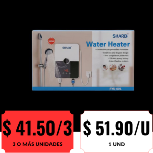 Calentador de Agua Eléctrico Instantáneo